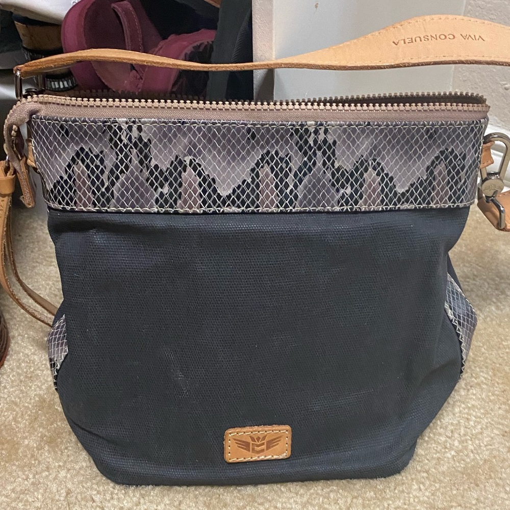 Consuela wedge shoulder bag